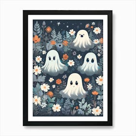 Ghosts In The Garden Art Print