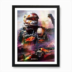 F1 Racing Champion Art Print