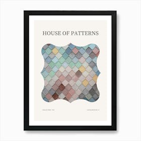 Tile Pattern Poster 17 Art Print