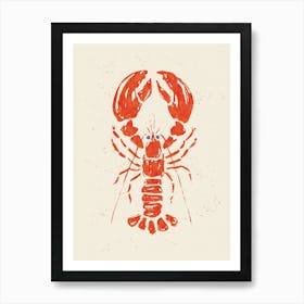 Red Lobster Art Print