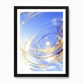 Abstract Wallpaper 8 Art Print