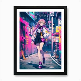 Demon Slayer Mitsuri Kanroji (232) 1 Art Print