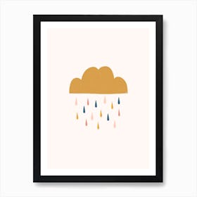 Raining Cloud Art Print
