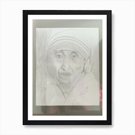 Mother Teresa Art Print