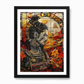 Samurai Warrior Art Print