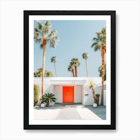 Palm Springs Home 1 Art Print