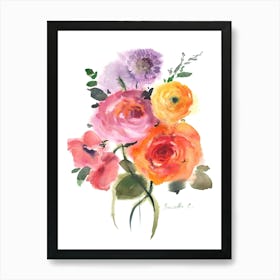 Flower Series04 Art Print