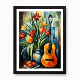 Acoustic Guitar Art Print