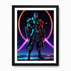 Overwatch Character Art Print