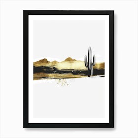 Cactus Canvas Print 3 Art Print