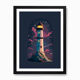 Lighthouse of dreams Art Print