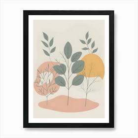 Plants And Trees Art Print