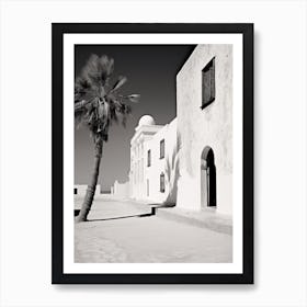Sousse, Tunisia,, Mediterranean Black And White Photography Analogue 2 Art Print