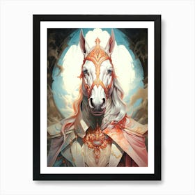 Equestrian Fantasy Horse Art Print