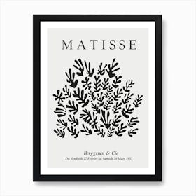 Matisse Minimal Cutout 15 Art Print