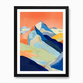 Summer Mountains 2 Art Print