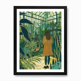 In The Garden Royal Botanic Garden Edinburgh United Kingdom 5 Art Print