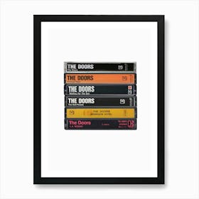 The Doors - Collected Albums - Cassette Print Art Print