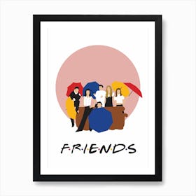 Friends Art Print