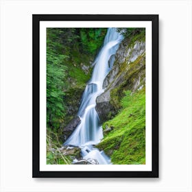 Trummelbach Falls, Switzerland Nat Viga Style (3) Art Print