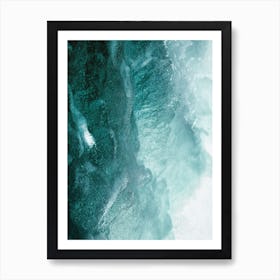 Abstract Ocean Wave Art Print