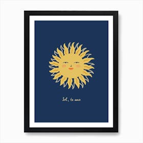 Ode To The Sun Art Print