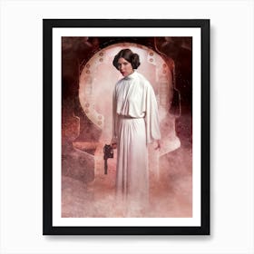 Princess Leia 1 Art Print