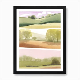 Landscapes Art Print