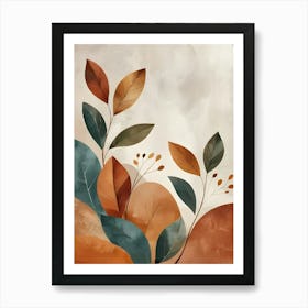 Autumn Leaves Canvas Print 3 Art Print