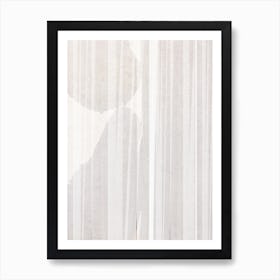 Zen Curtain Art Art Print