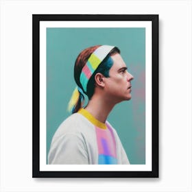 Jimmy Eat World Colourful Illustration Art Print