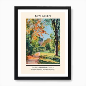 Kew Green London Parks Garden 4 Art Print