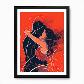 Couple Kissing, Valentine's Day Series Poster