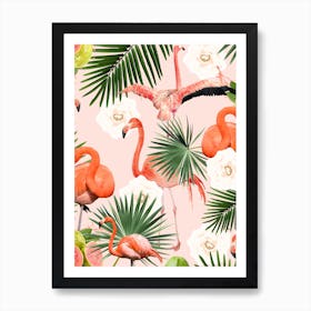 Flamingo Guava In Art Print