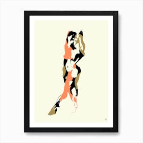 Fluidity Days Leanback Art Print