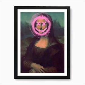 Mona Lisa 5 Art Print