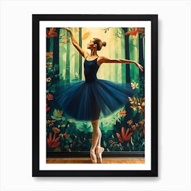 Ballerina Elegance Art Print