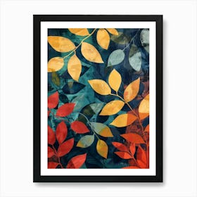 Autumn Leaves 17 Art Print