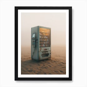 Vending Machine Art Print