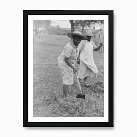 Women Hoeing, Picayune, Mississippi By Russell Lee Art Print