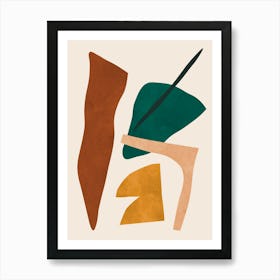 Modern expressionist 9 Art Print