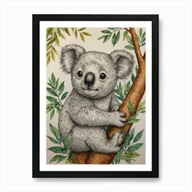 Koala 21 Art Print