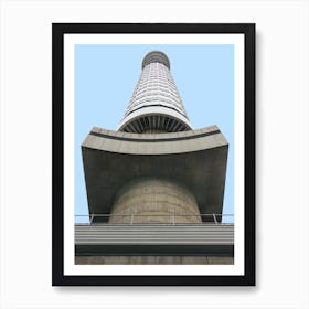 Architecture Brutalism Bt Tower Art Print