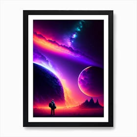 Radiant Elegance Art Print