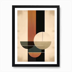 Boho Rhapsody; Mid Century Serenade Art Print