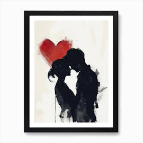 Love At First Valentine's Day 1 Art Print