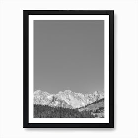 Sky Above The Mountains Art Print
