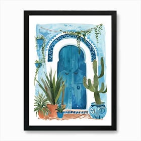 Blue Door 63 Art Print