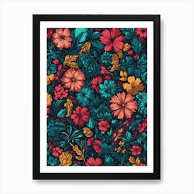 Floral Pattern Art Print