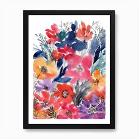 Wild Flowers Art Print